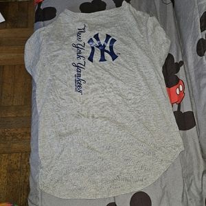 Dog Shirt NY Yankees MLB Dog Shirt Size Xlarge